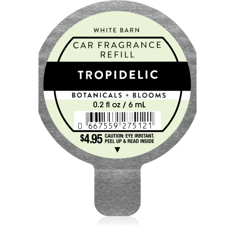 Bath & Body Works Bath & Body Works Tropidelic άρωμα για αυτοκίνητο ανταλλακτικό 6 ml