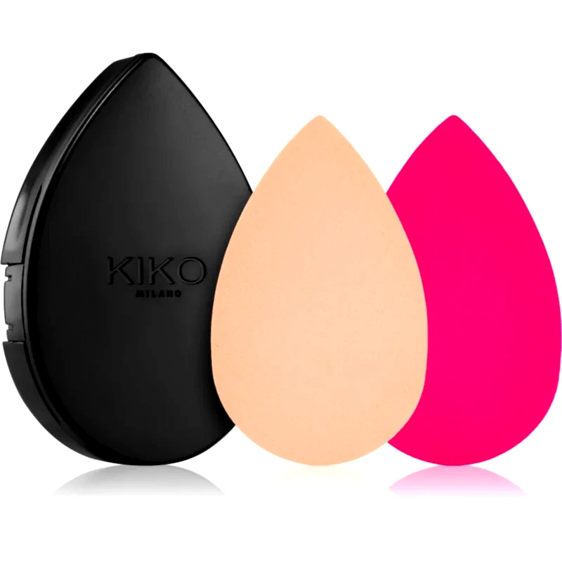 KIKO Milano KIKO Milano Beauty Duo σφουγγαράκι για μεικ απ 2 τεμάχια με τσάντα 2 τμχ