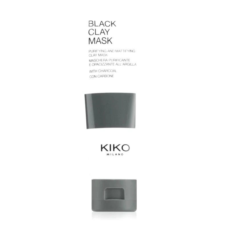 KIKO Milano KIKO Milano Black Clay Mask καθαριστική μάσκα προσώπου 50 ml