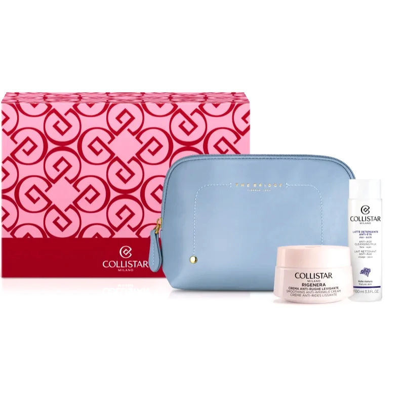 Collistar Collistar Rigenera Smoothing Anti-Wrinkle Cream Face And Neck Gift Set σετ δώρου
