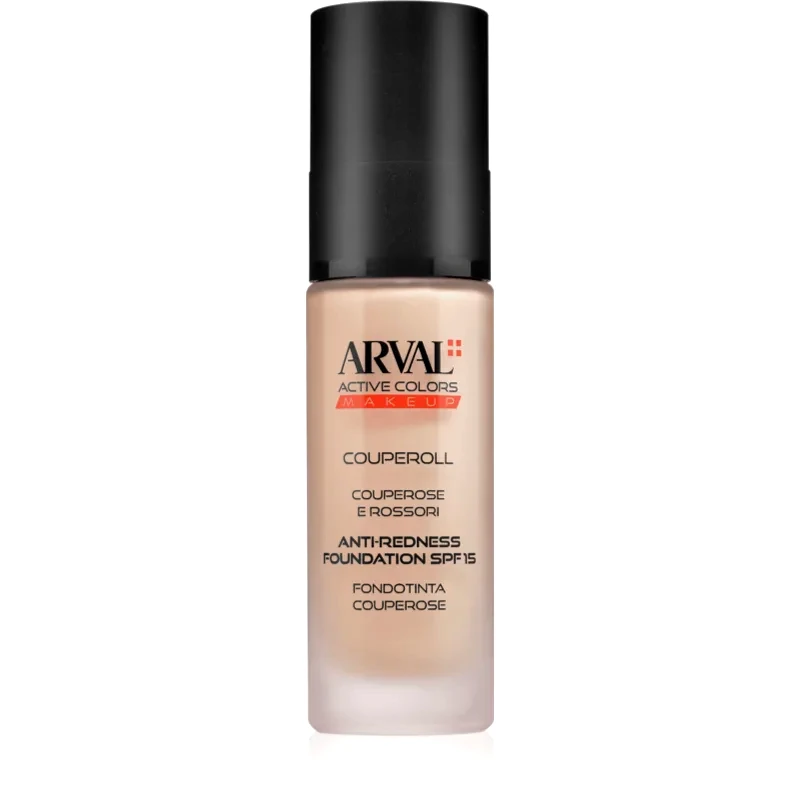 Arval Arval Couperoll Anti-redness foundation SPF15 Make-Up κάλυψης SPF 15 01 Warm Beige 30 ml