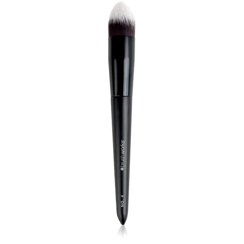 Brushworks Brushworks Tapered Precision Buffing Brush πινέλο για μεικ απ τύπος NO. 4 1 τμχ