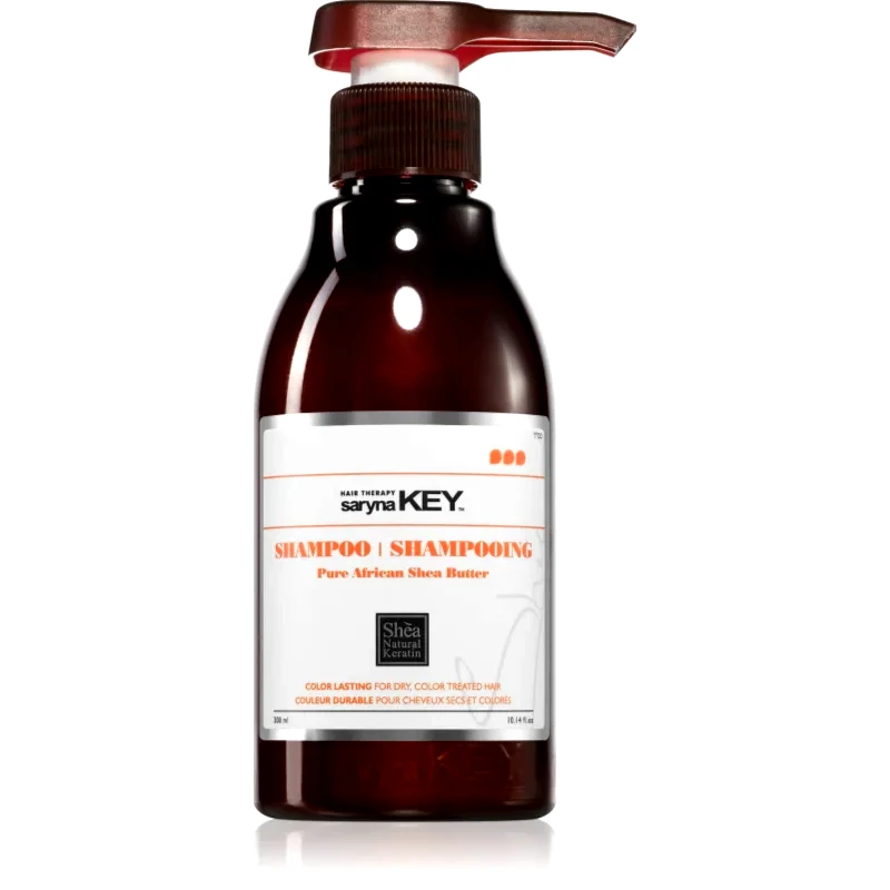 Saryna Key Saryna Key Pure African Shea Butter Color Lasting σαμπουάν για βαμμένα μαλλιά με βούτυρο καριτέ 300 ml