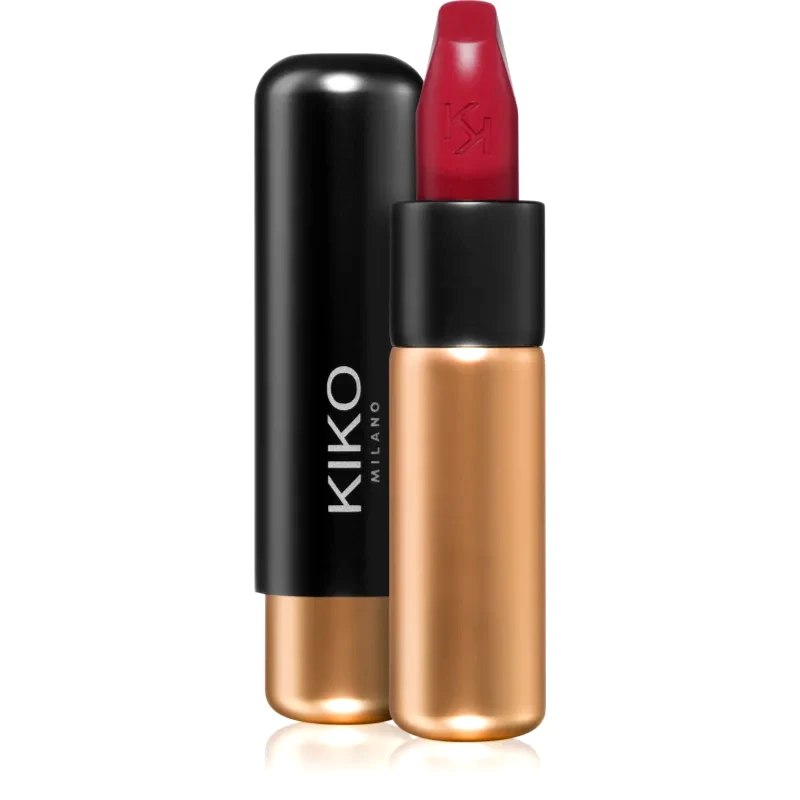 KIKO Milano KIKO Milano Velvet Passion κρεμώδες κραγιόν με ματ αποτελέσματα απόχρωση 346 Intense Red 3,5 γρ