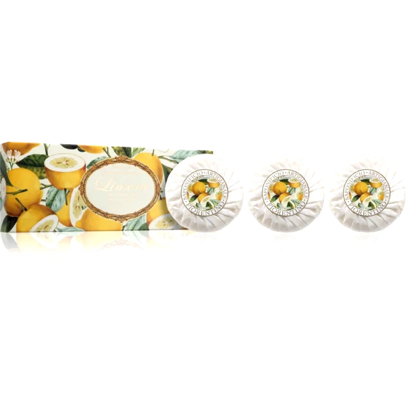 Saponificio Artigianale Fiorentino Saponificio Artigianale Fiorentino Lemon Set σετ με στερεά σαπούνια
