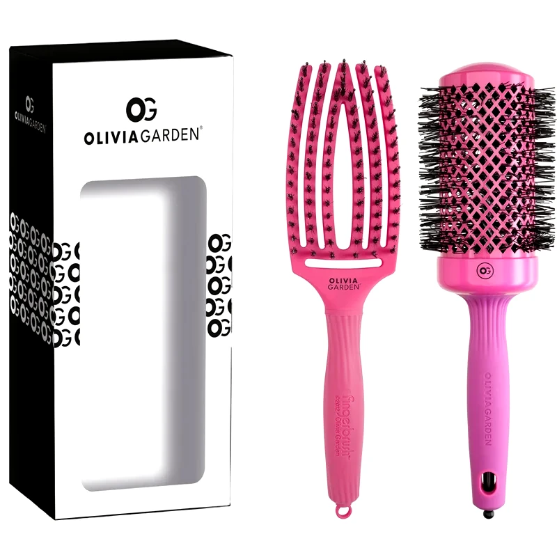Olivia Garden Olivia Garden Hot Pink Set σετ δώρου για θερμική επεξεργασία μαλλιών