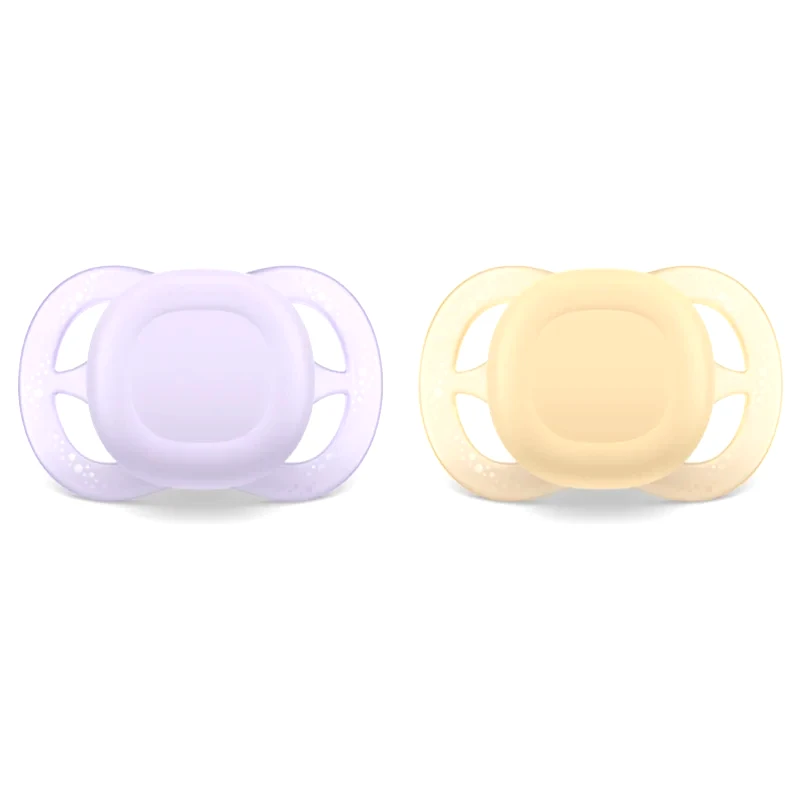 Philips Avent Philips Avent Ultrastart SCF075/01 0-2 m πιπίλα Yellow/Purple 2 τμχ