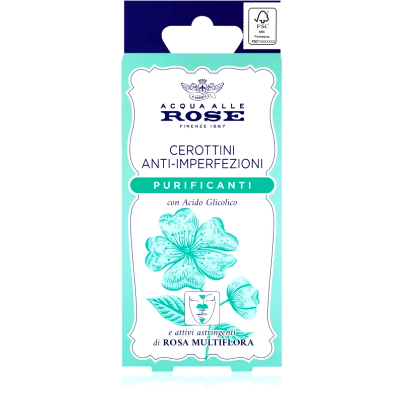 Acqua Alle Rose Acqua Alle Rose Purificante έμπλαστρα για προβληματκή επιδερμίδα 8 τμχ