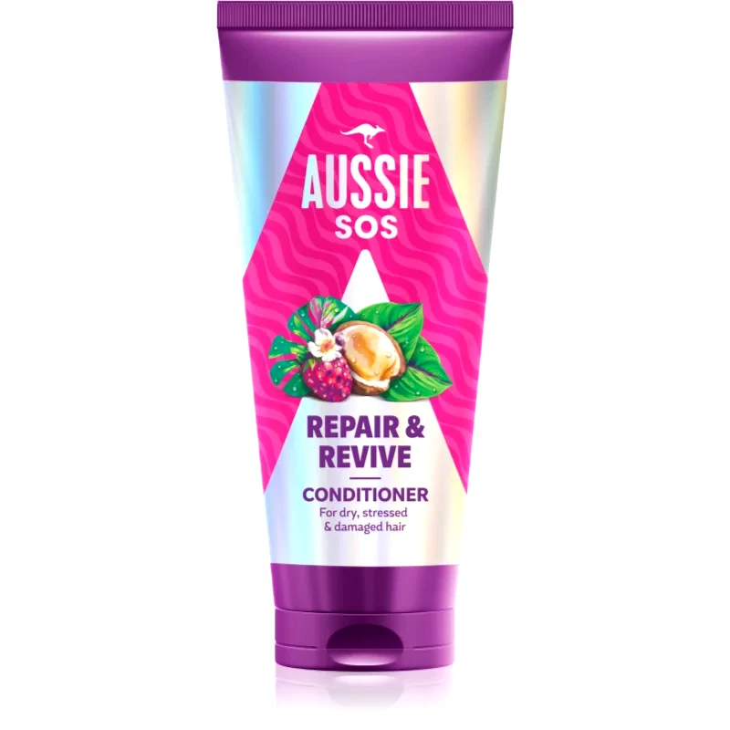 Aussie Aussie SOS Repair & Revive θρεπτικό κοντίσιονερ για ταλαιπωρημένα μαλλιά και το δέρμα του κεφαλιού 200 ml