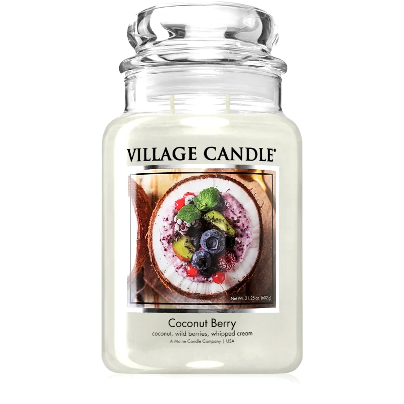 Village Candle Village Candle Coconut Berry αρωματικό κερί 602 γρ