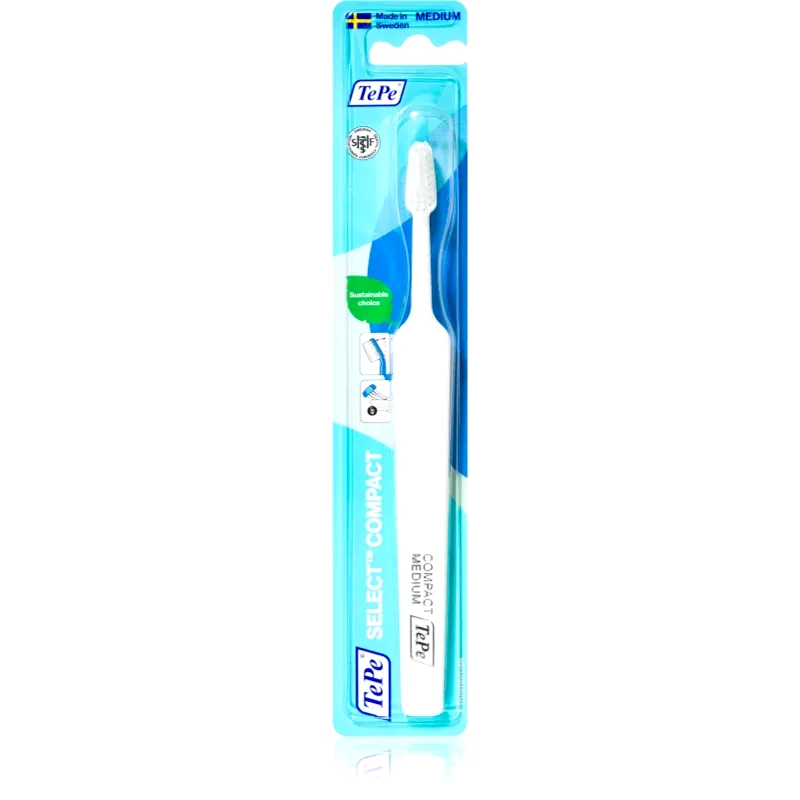 TePe TePe Select Compact Medium οδοντόβουρτσα μείξη χρώματων 1 τμχ