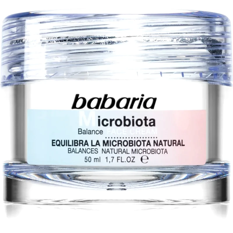 Babaria Babaria Microbiota Balance ενυδατική κρέμα για ευαίσθητη επιδερμίδα με πρεβιοτικά 50 μλ