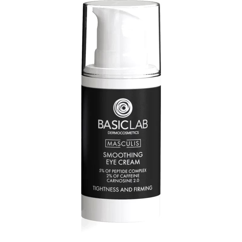 BasicLab BasicLab Dermocosmetics Masculis λειαντική και συσφικτική κρέμα ματιών για άντρες 15 ml