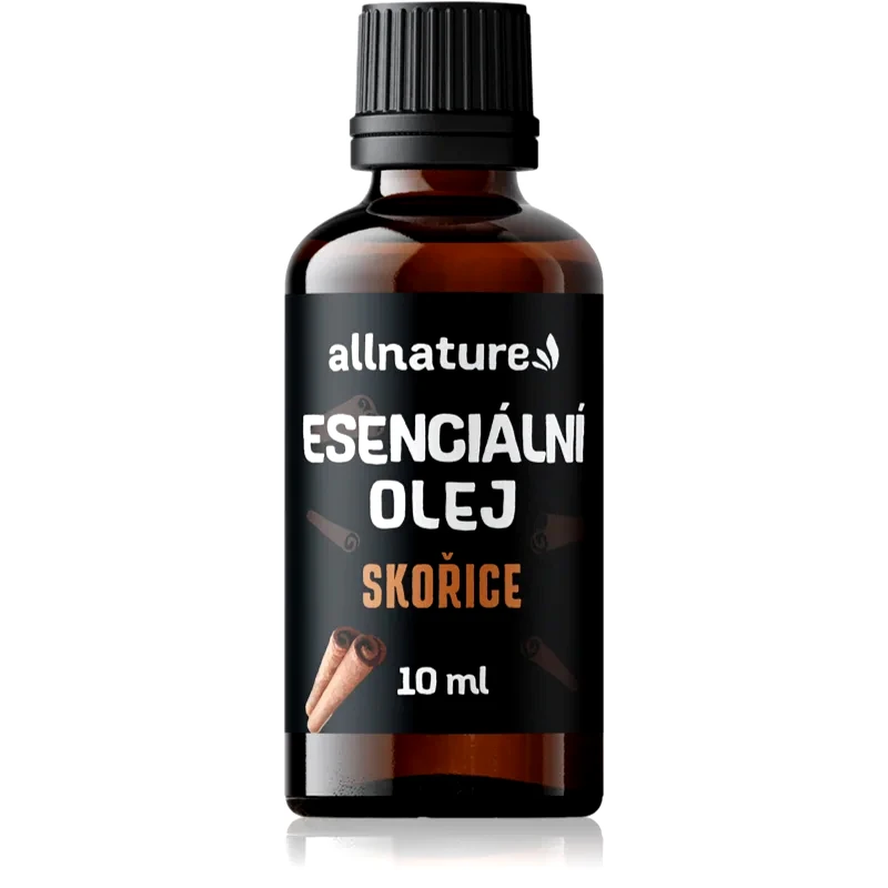 Allnature Allnature Essential Oil Cinnamon αρωματικό αιθέριο έλαιο με τονωτική δράση 10 ml