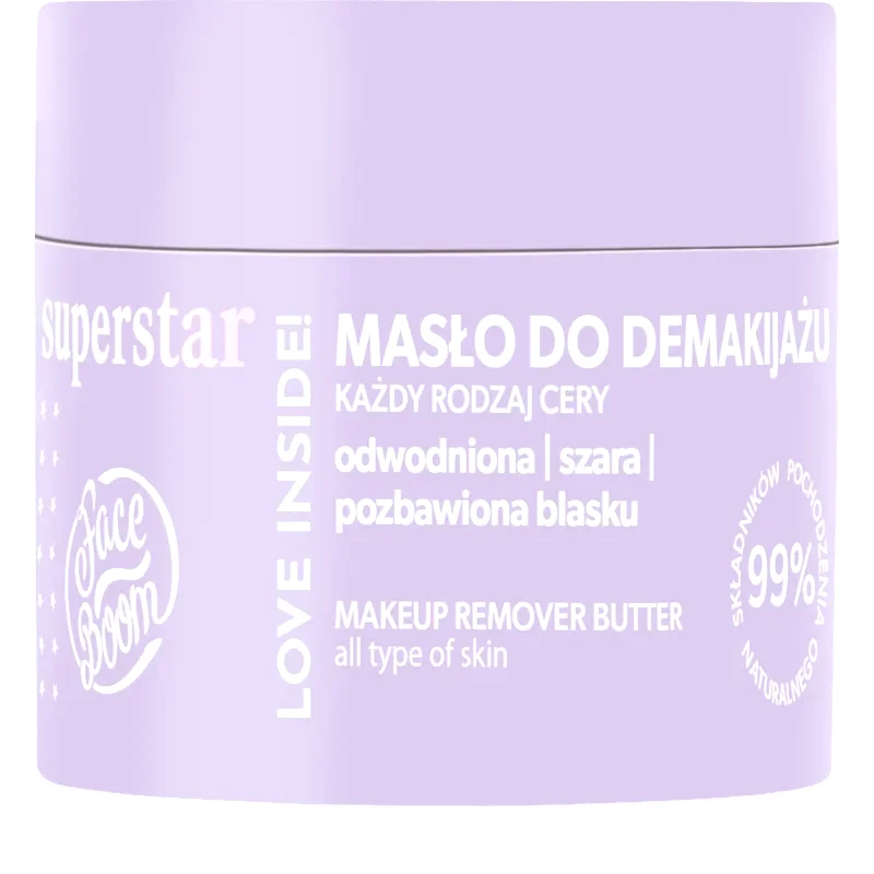 BodyBoom BodyBoom FaceBoom Superstar βάλσαμο για ντεμακιγιάζ και καθαρισμό 40 γρ