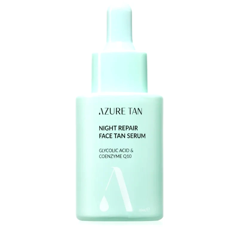 Azure Tan Azure Tan Night Repair ορός αυτομαυρίσματος για πρόσωπο νύχτας 30 ml