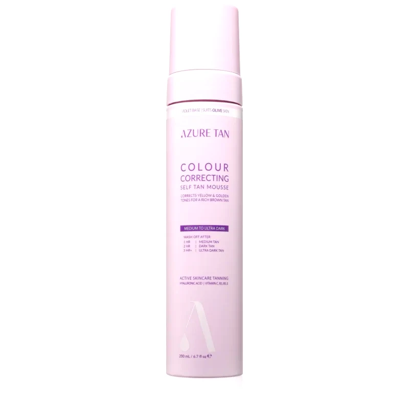 Azure Tan Azure Tan Violet Base αφρός αυτομαυρίσματος για το σώμα απόχρωση Medium to Ultra Dark 200 ml