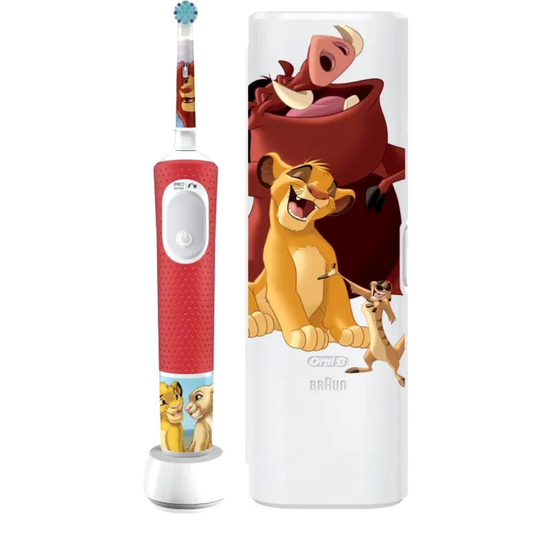 Oral B Oral B PRO Kids 3+ The Lion King ηλεκτρική οδοντόβουρτσα με τσάντα για παιδιά 1 τμχ