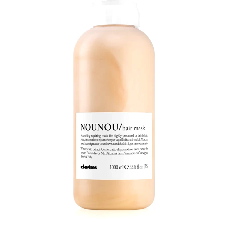 Davines Davines NouNou θρεπτική μάσκα για κατεστραμμένα, χημικά επεξεργασμένα μαλλιά 1000 ml