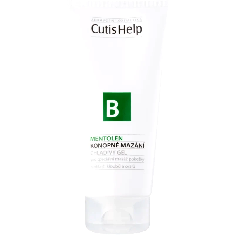 CutisHelp CutisHelp Health Care B - Mentolen δροσιστικό τζελ κάνναβης με μενθόλη για μυς και αρθρώσεις 200 ml