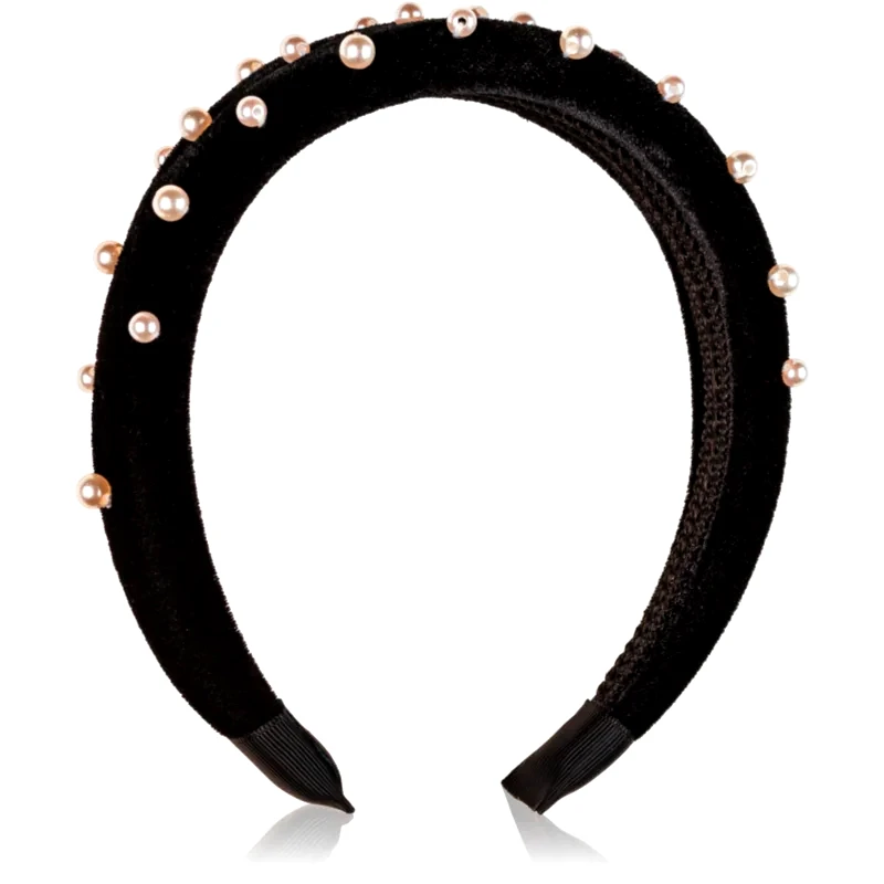 Revolution Haircare Revolution Haircare Headband Velvet Pearl στέκα 1 τμχ