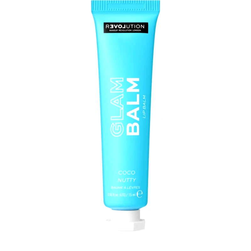 Revolution Relove Revolution Relove Glam Balm θρεπτικό βάλσαμο για τα χείλη με άρωμα Coco Nutty Coconut 15 γρ
