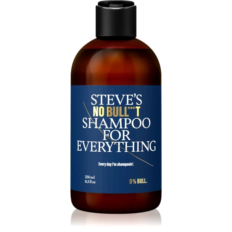 Steve's Steve's No Bull***t Shampoo For Everything σαμπουάν για μαλλιά και γένια 250 μλ