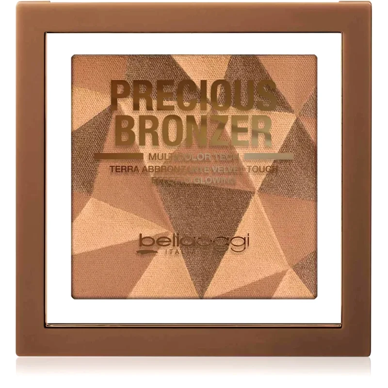 bellaoggi bellaoggi Precious Bronzer Multicolor Tech συμπαγής πούδρα μπρονζερ απόχρωση Sunlight 9 γρ
