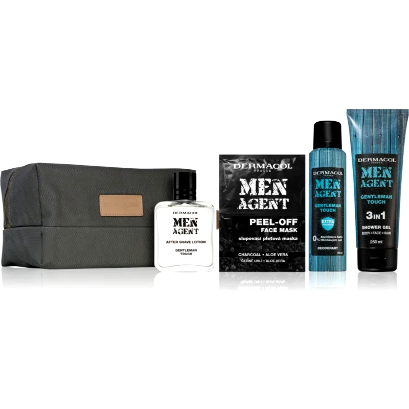 Dermacol Dermacol Men Agent Gentleman Touch σετ δώρου για σώμα και πρόσωπο για άντρες