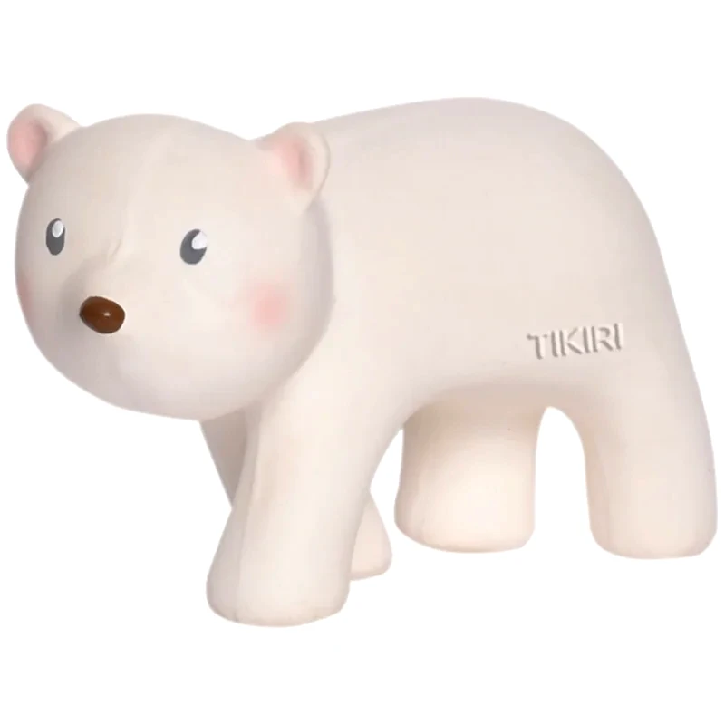 Tikiri Tikiri Arctic μασητικό με κουδουνίστρα Polar Bear 1 τμχ