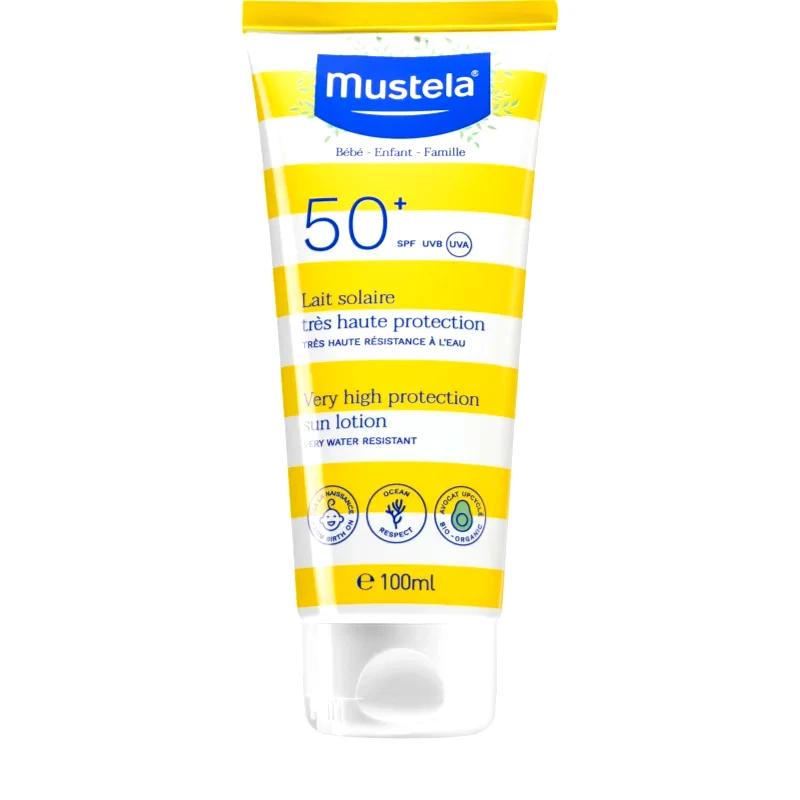 Mustela Mustela Family SPF 50+ παιδική αντηλιακή κρέμα SPF 50+ 100 ml