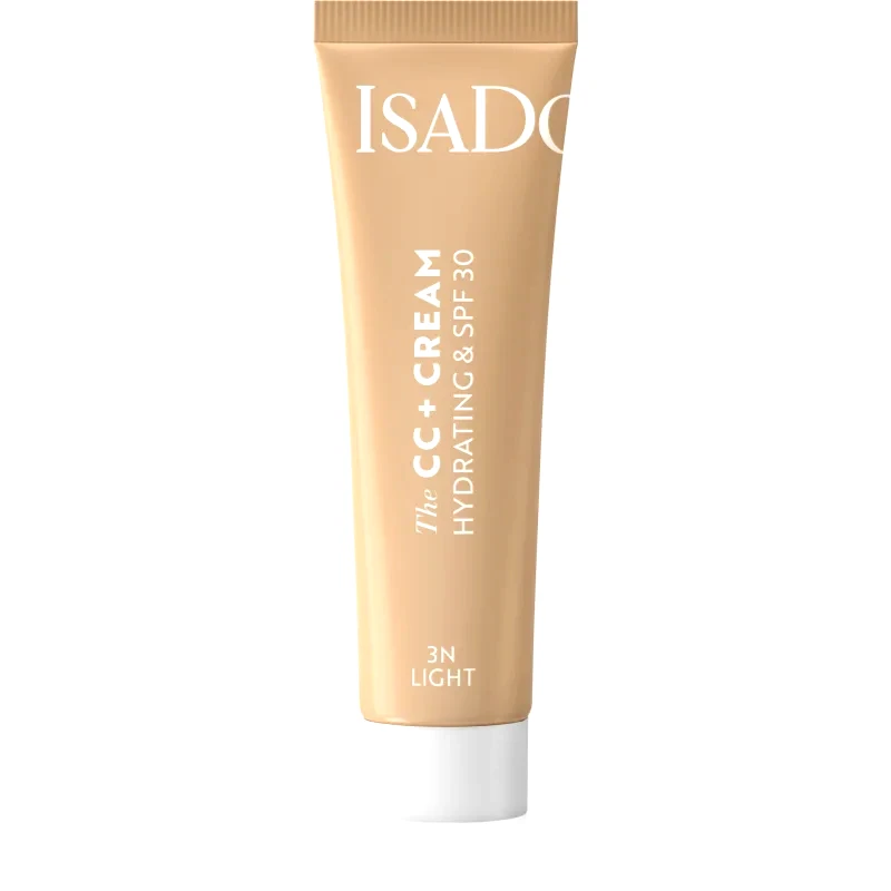 IsaDora IsaDora CC + Cream ενυδατική CC κρέμα SPF 30 απόχρωση 3N Light 30 ml
