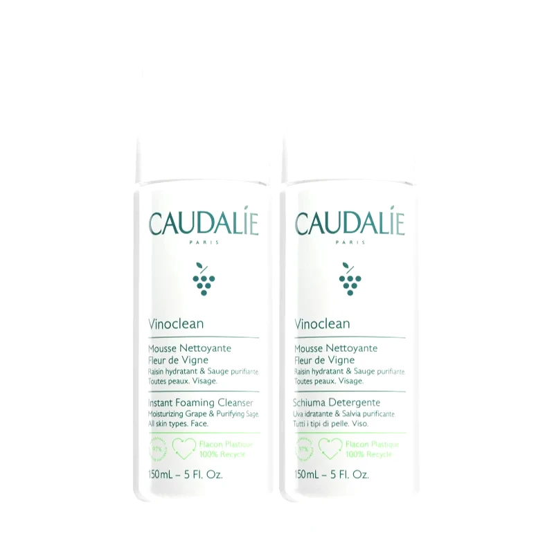 Caudalie Caudalie Vinoclean Σετ για βαθύ καθαρισμό