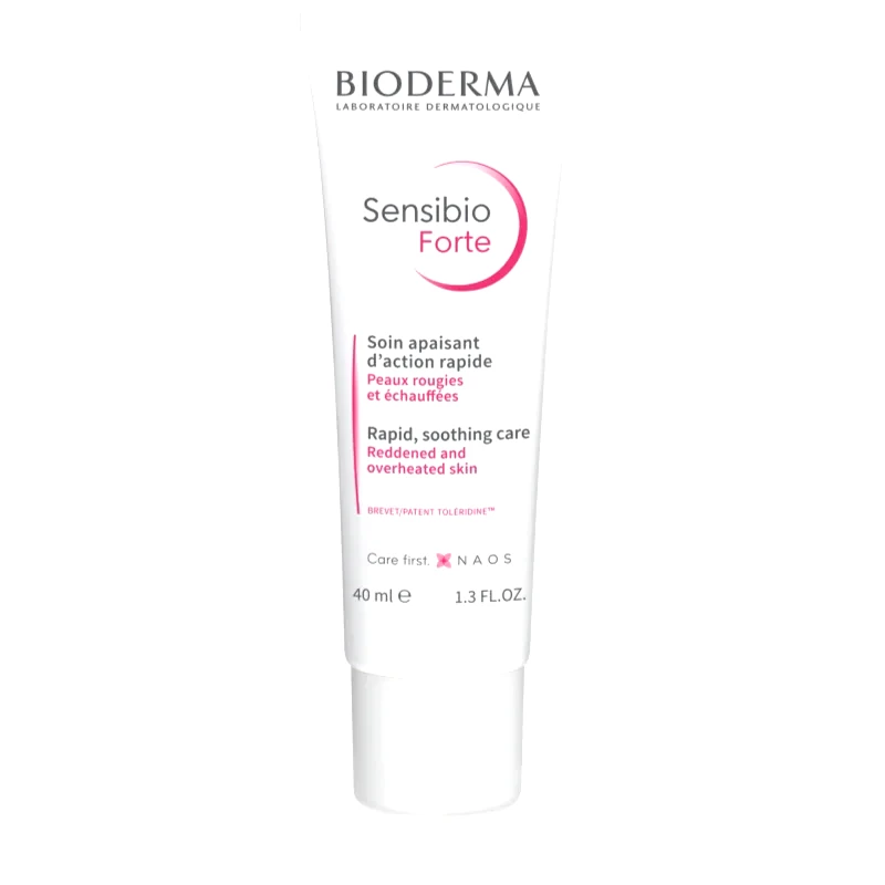 Bioderma Bioderma Sensibio Forte ενυδατική και καταπραϋντική κρέμα για ευαίσθητη επιδερμίδα με τάση για κοκκίνισμα 40 ml
