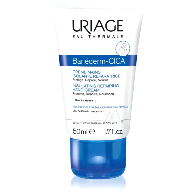 Uriage Uriage Bariéderm Cica Insulating Repairing Hand Cream προστατευτική και επανορθωτική κρέμα χεριών 50 ml
