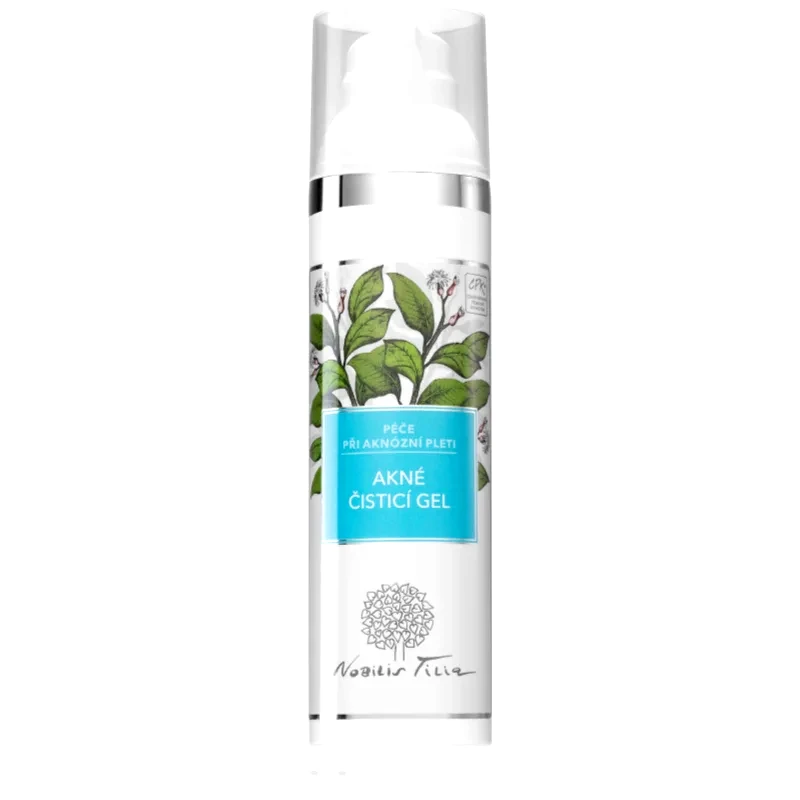 Nobilis Tilia Nobilis Tilia Acne care ενυδατικό καθαριστικό τζελ για λιπαρή επιδερμίδα με τάση για ακμή 75 ml