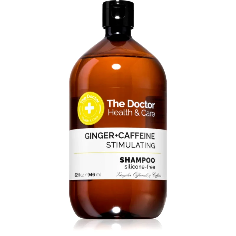 The Doctor The Doctor Ginger + Caffeine Stimulating δυναμωτικό σαμπουάν για αδύναμα μαλλιά με τάση για αραίωση με καφείνη 946 ml