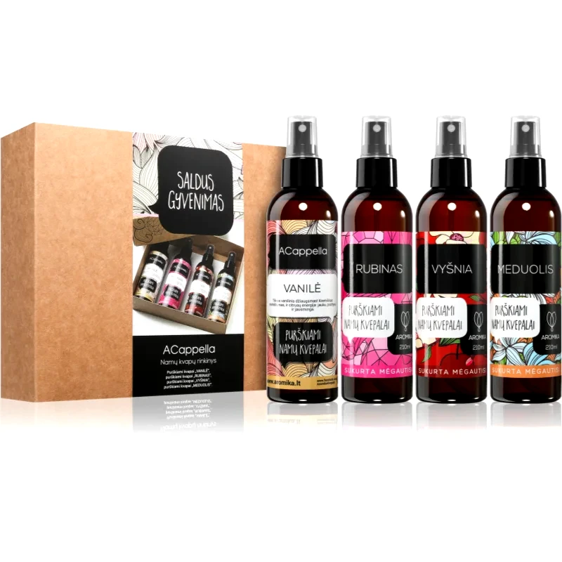 ACappella ACappella SALDUS GYVENIMAS αποσμητικό χώρου 4x210 ml
