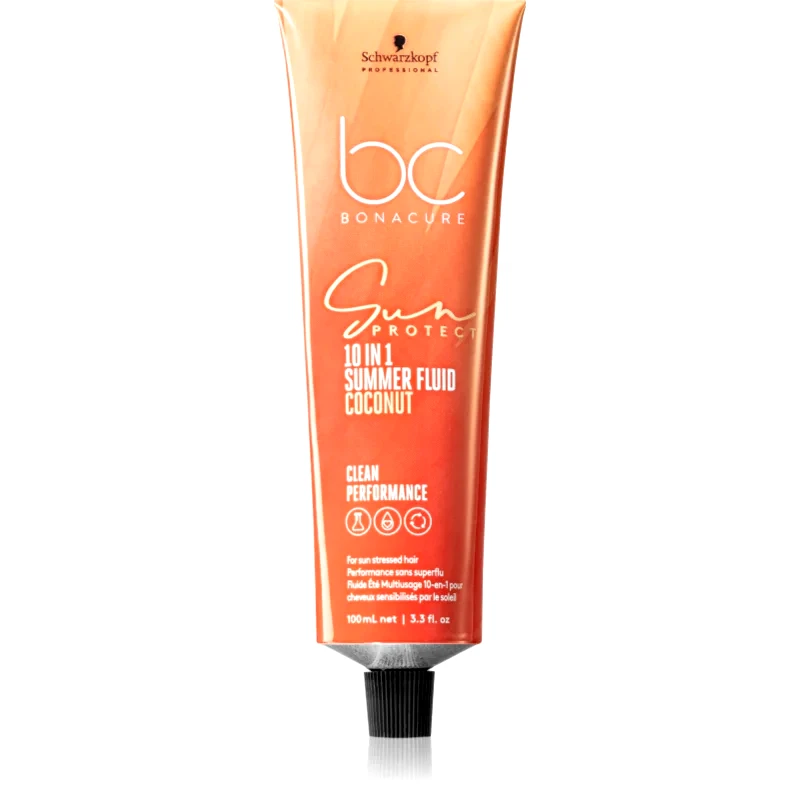 Schwarzkopf Professional Schwarzkopf Professional BC Bonacure Sun Protect 10 In 1 Summer Fluid πολυλειτουργική κρέμα για μαλλιά ταλαιπωρημένα από τον ήλιο 100 ml