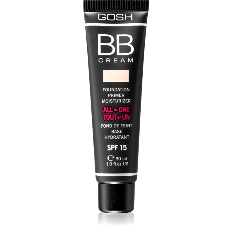 Gosh Gosh BB ενυδατική ΒΒ κρέμα SPF 15 απόχρωση 002 Beige 30 ml