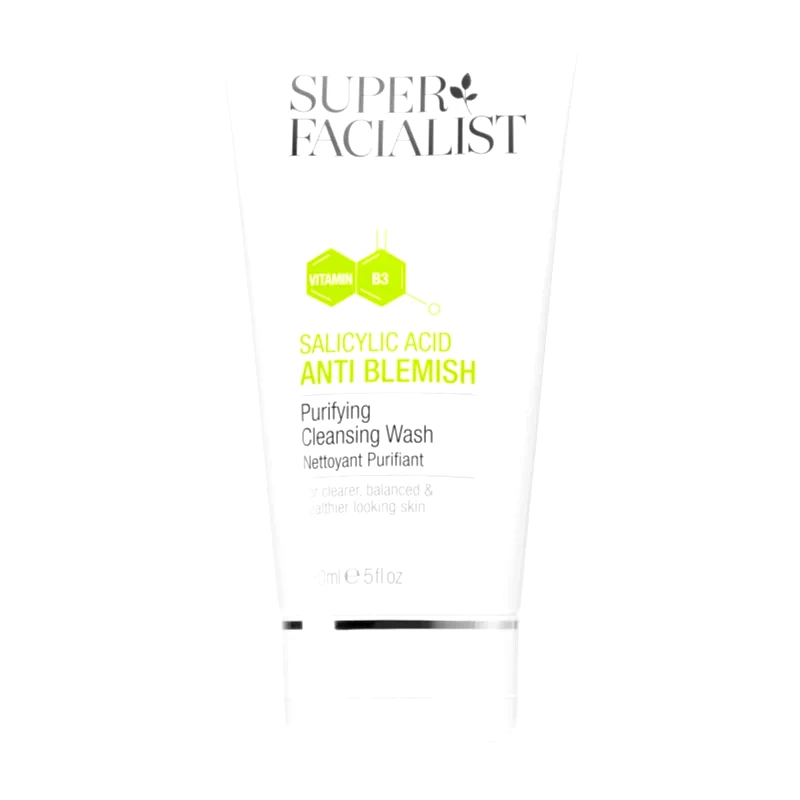 Super Facialist Super Facialist Salicylic Acid Anti Blemish τζελ καθαρισμού αφαίρεσης μακιγιάζ για προβληματικό και λιπαρό δέρμα 150 ml