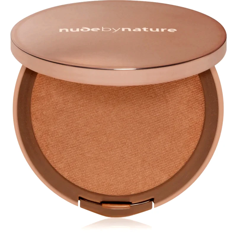 Nude by Nature Nude by Nature Flawless Pressed Powder Foundation συμπαγής πούδρα μεικ απ απόχρωση N6 Olive 10 γρ