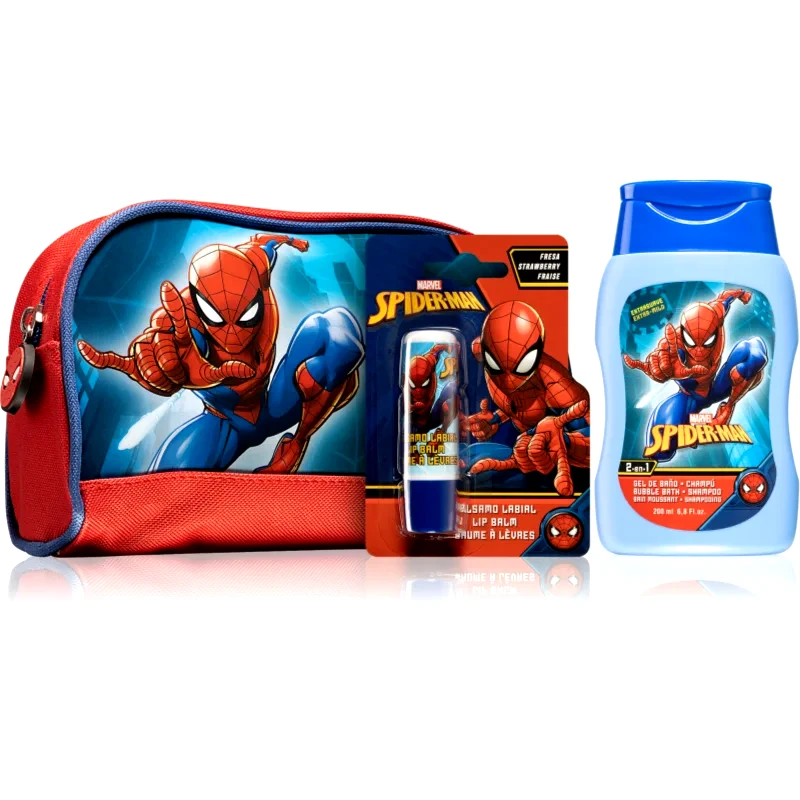 Marvel Marvel Spiderman Toilet Bag σετ δώρου για παιδιά