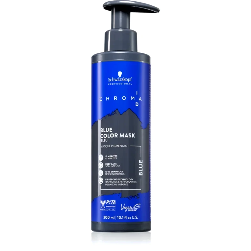Schwarzkopf Professional Schwarzkopf Professional Chroma ID Color Mask Μάσκα με τεχνολογία intense bonding color για τα μαλλιά απόχρωση Blue 300 ml