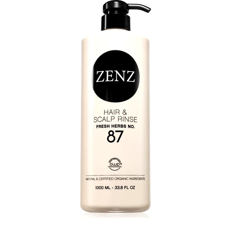 ZENZ Organic ZENZ Organic Fresh Herbs No. 87 εντατική φροντίδα για την αποκατάσταση του τριχωτού της κεφαλής 1000 ml