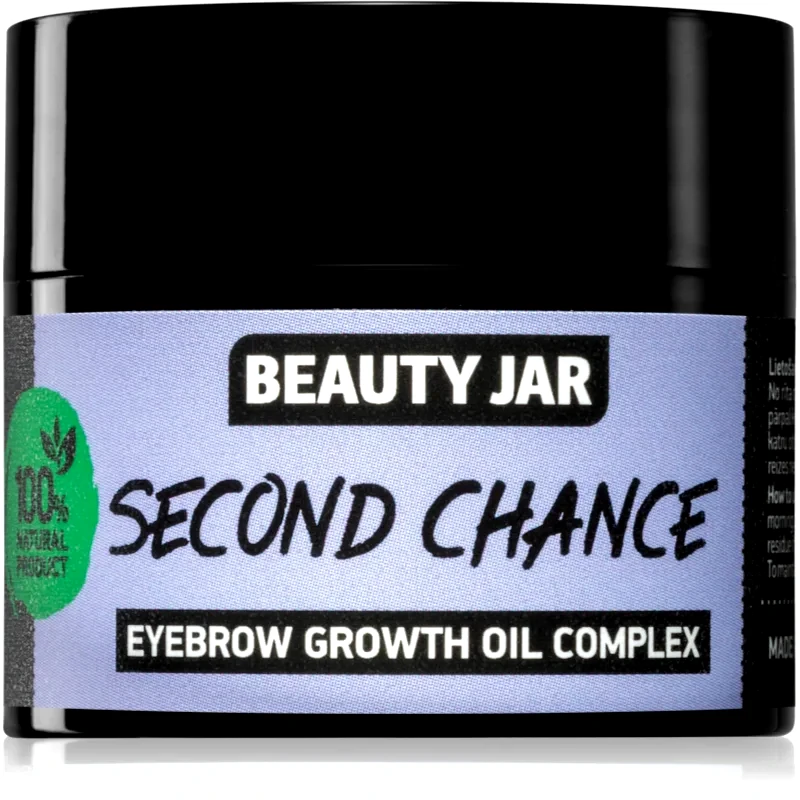 Beauty Jar Beauty Jar Second Chance θρεπτικό λάδι Για τα φρύδια 15 ml