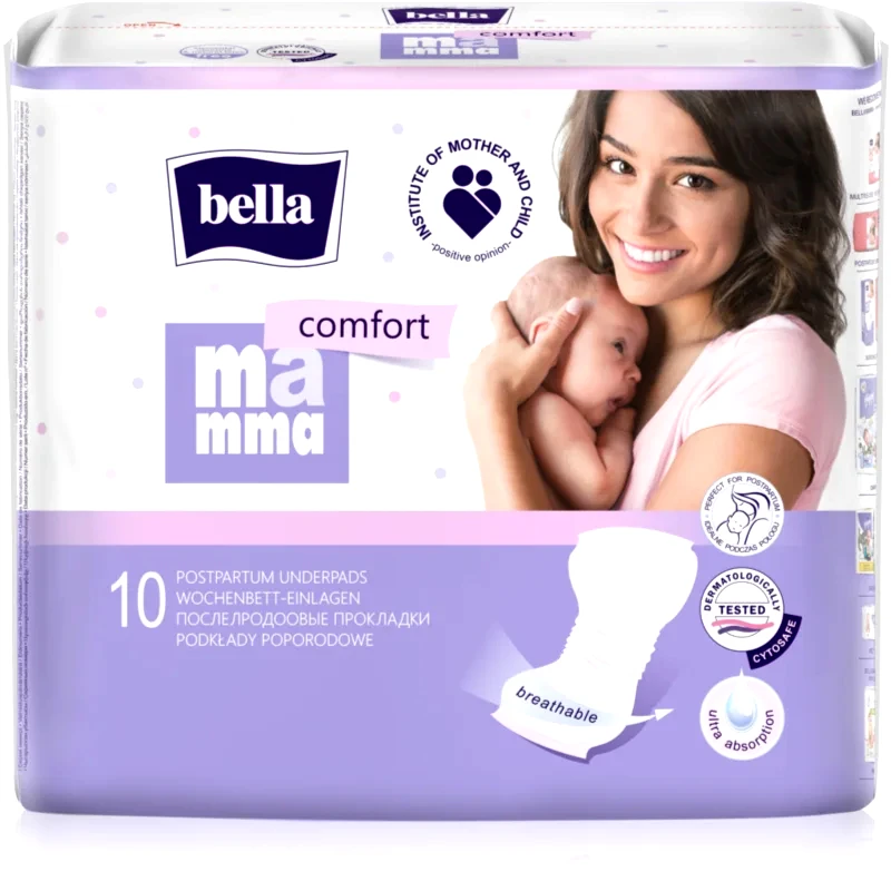 BELLA BELLA Mamma Comfort σερβιέτες λοχείας 10 τμχ