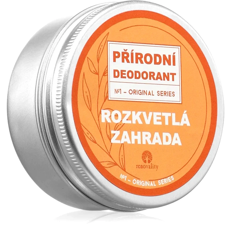 Renovality Renovality Original Series Natural Deodorant στερεό αποσμητικό με άρωμα Blooming Garden 50 ml