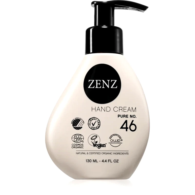 ZENZ Organic ZENZ Organic Pure No. 46 απαλή κρέμα για τα χέρια για ευαίσθητο δέρμα 130 ml