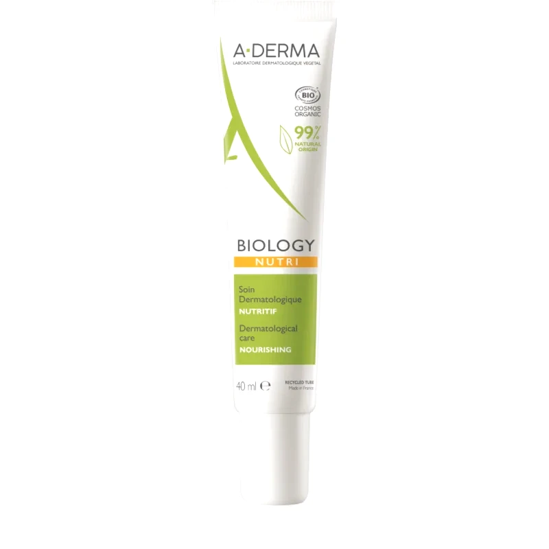A-Derma A-Derma Biology θρεπτική φροντίδα για ξηρή έως πολύ ξηρή επιδερμίδα 40 ml
